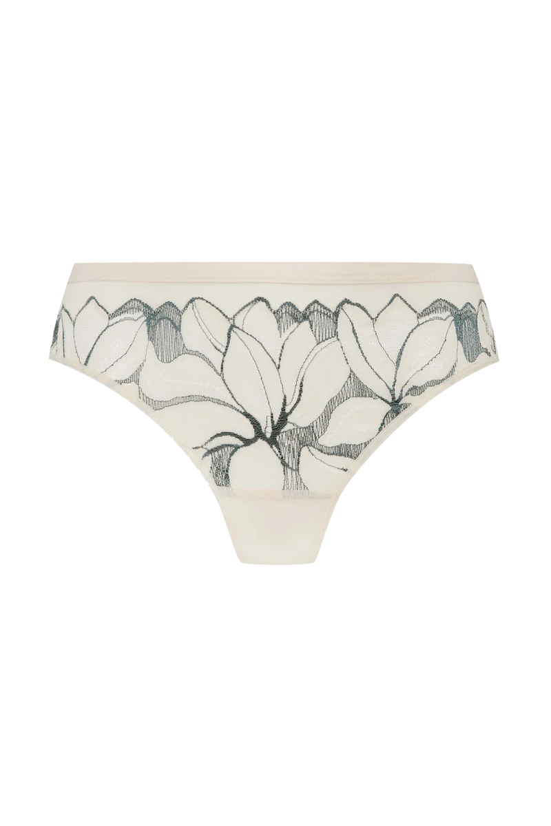 Slip Brésilien Nymphéas - Soie