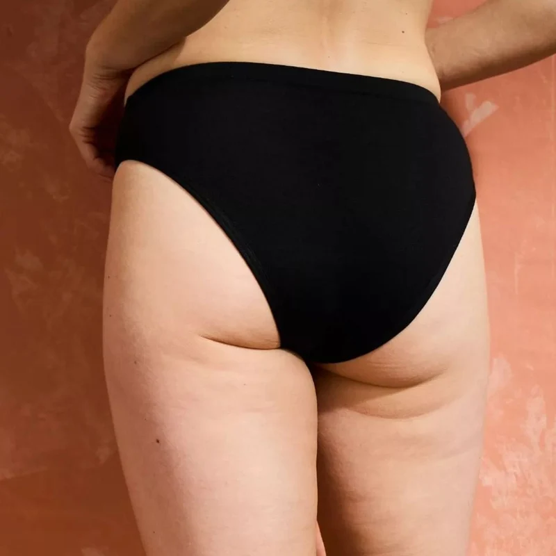 Culotte noir coton modal