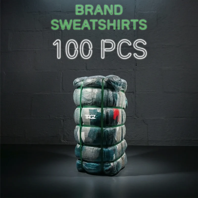 Balle de 100 Sweat-shirts de Marques