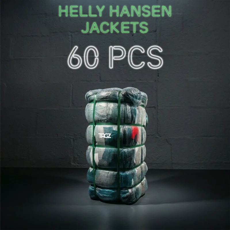 Balle de 60 Vestes et Manteaux Helly Hansen