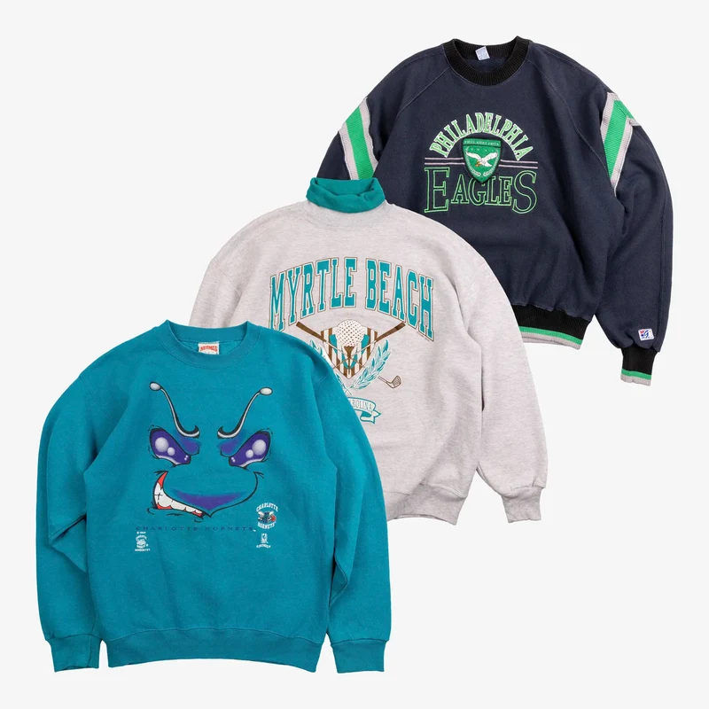Box de 20 Sweat-shirts Université & Pro Sport US