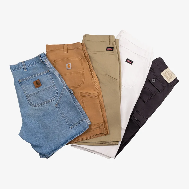 Mix de Shorts Cargo de Marque (20, 40 ou 80 pièces)
