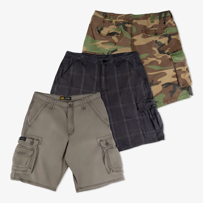 Mix de Shorts Cargo de Marque (20, 40 ou 80 pièces)