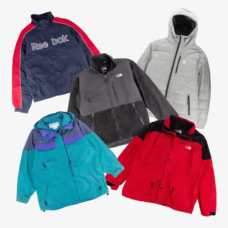 Mix Hiver - 10 kg Manteaux & Polaires - Grade B