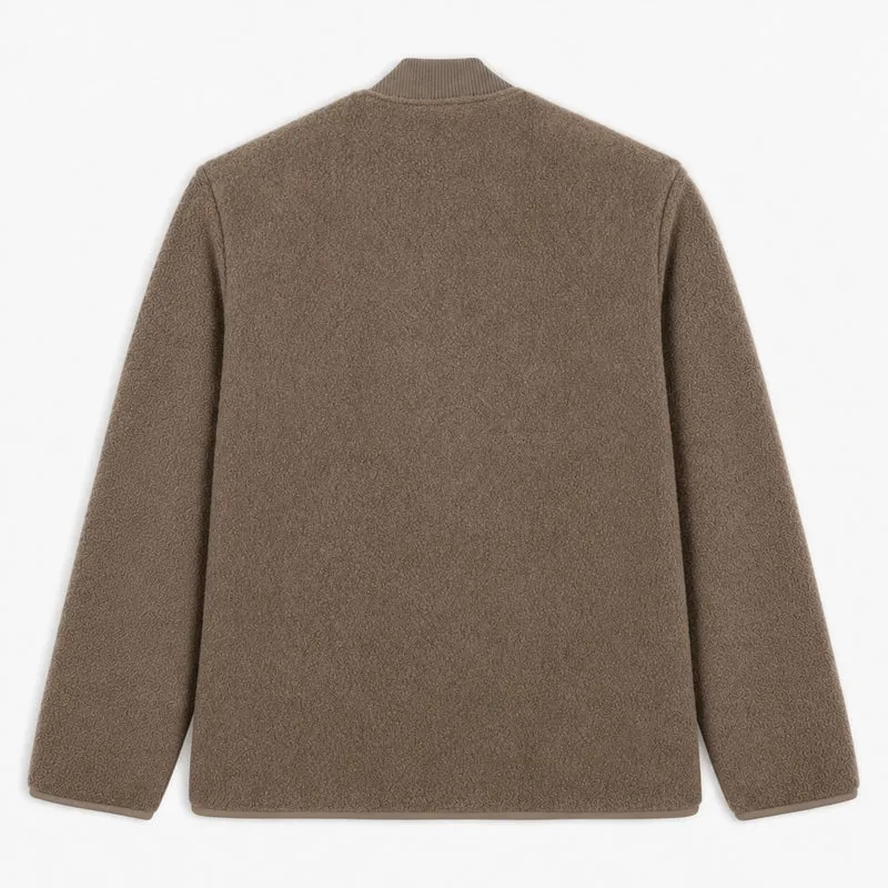 Blouson polaire moutonné beige Marcel