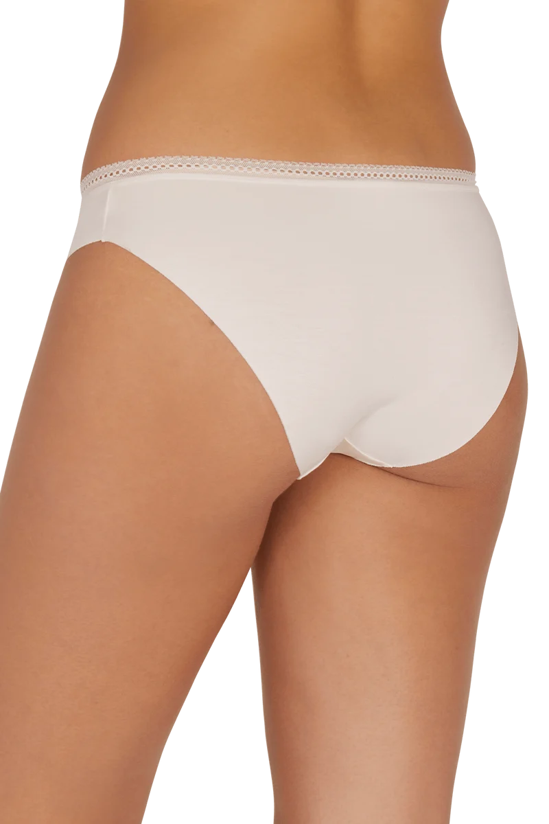 Lot de 3 Slips - Trio Invisible Modal - Taupe / noir / blanc