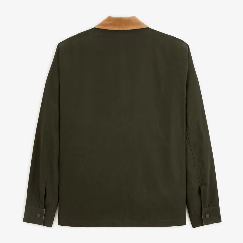 Blouson déperlant col velours taupe Dan SBPLAY