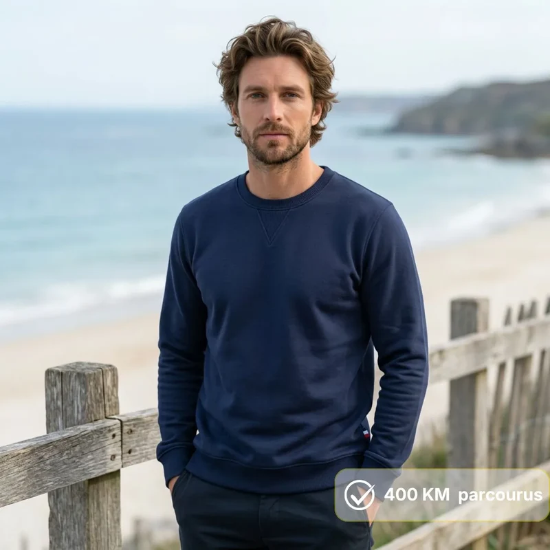 Sweat Homme Bleu marine