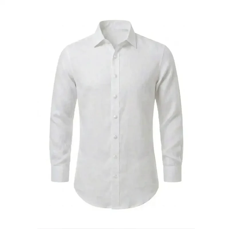 Chemise en lin blanc homme | Intemporelle