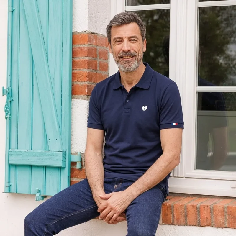 Polo marine homme | PALÂBA