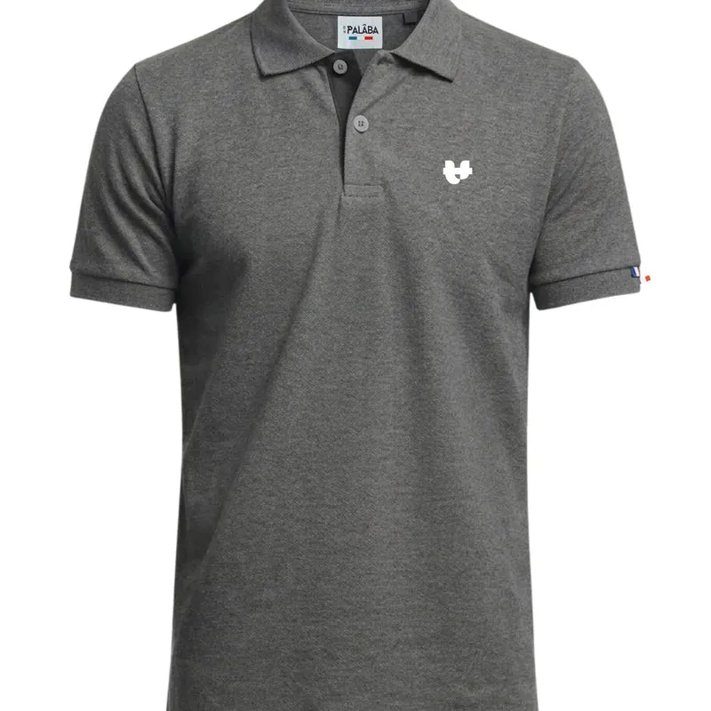 Polo gris anthracite homme | PALÂBA