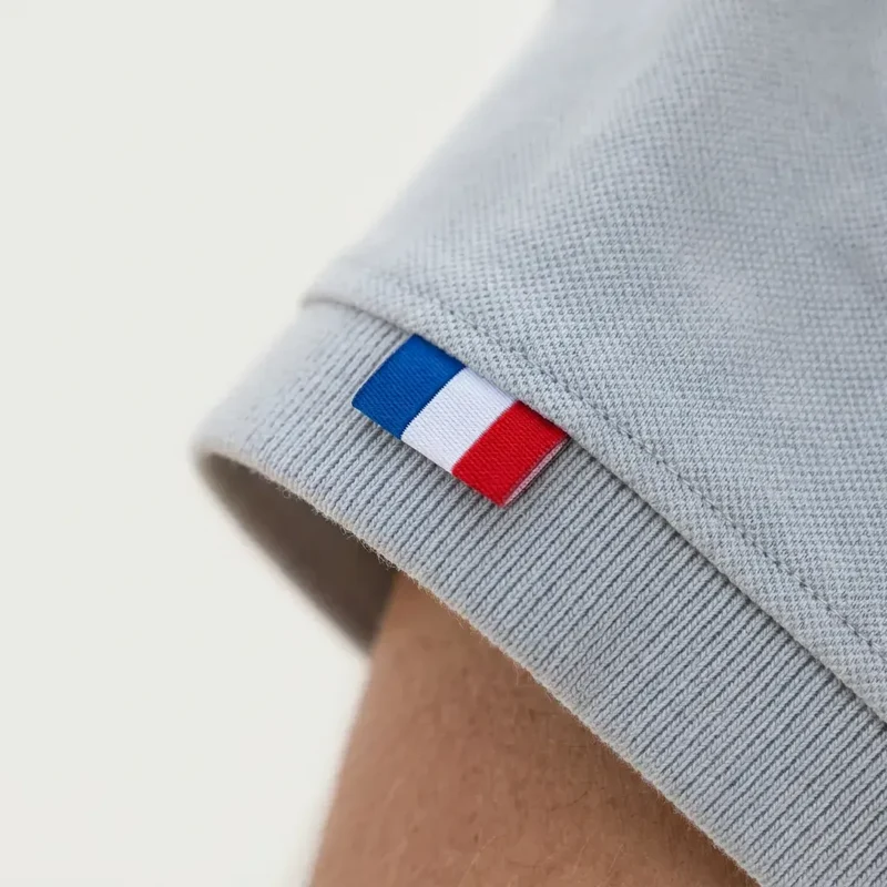 Polo gris clair homme | PALÂBA