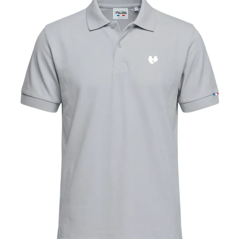 Polo gris clair homme | PALÂBA