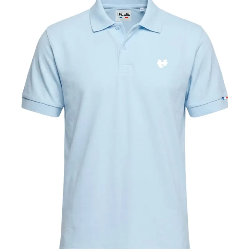 Polo bleu ciel homme | PALÂBA