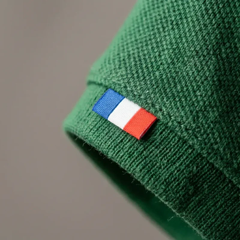 Polo vert homme | Coton bio