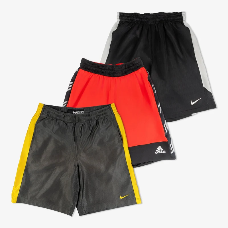 Box de shorts sport en nylon (10/20/30 pièces)