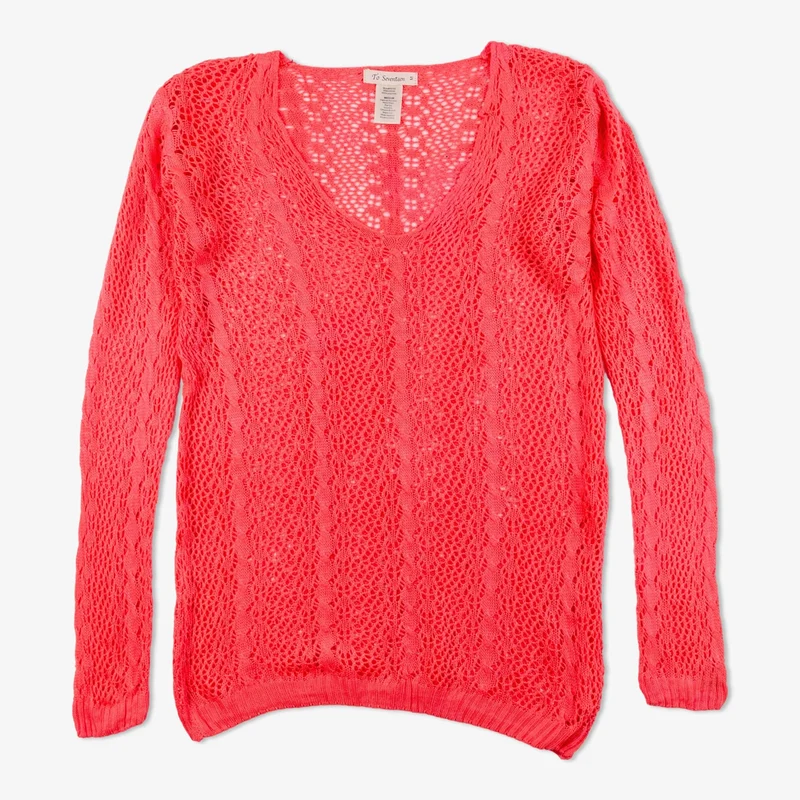 Lot de 30 tops en crochet à manches longues