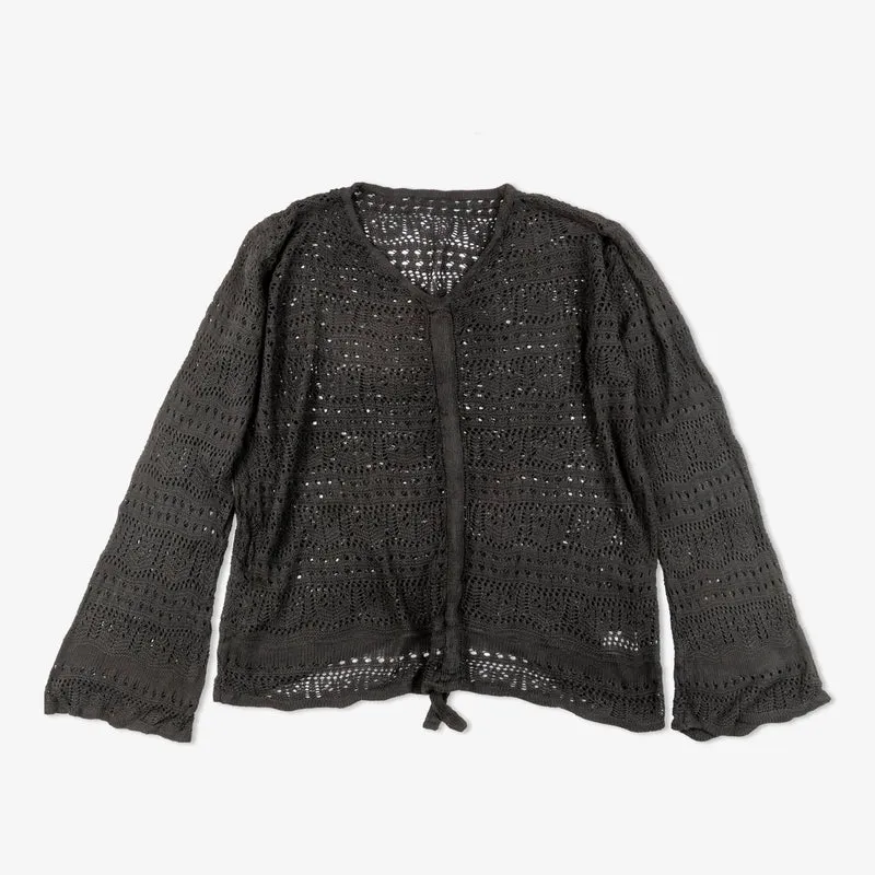 Lot de 30 tops en crochet à manches longues