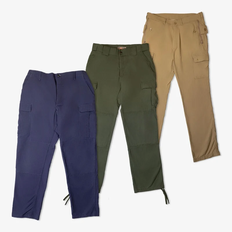 Lot de 25 Pantalons Cargo pour Hommes