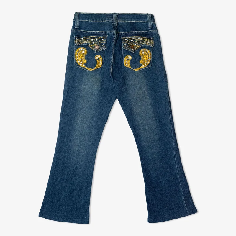 Lot de 25 jeans brodés pour femme