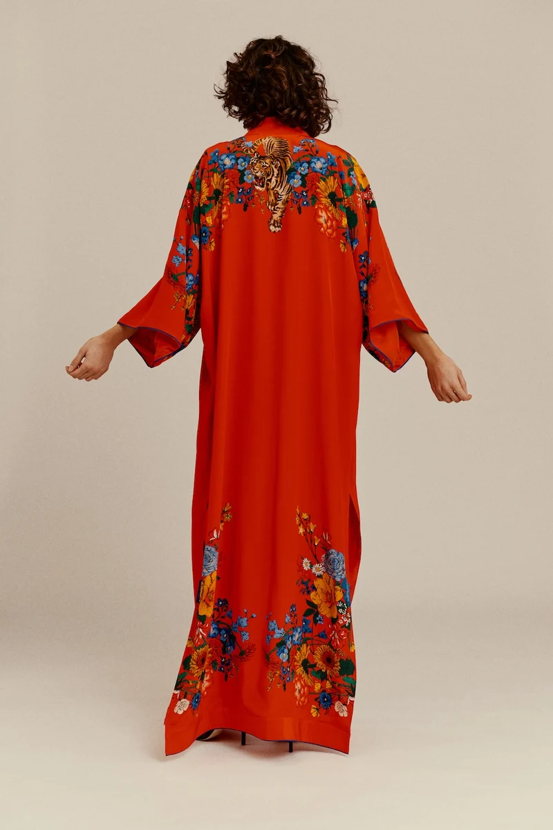KIMONO MOORE PARK TOMATO