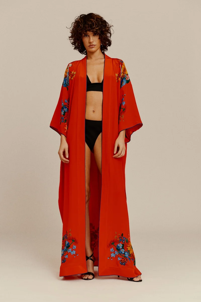 KIMONO MOORE PARK TOMATO