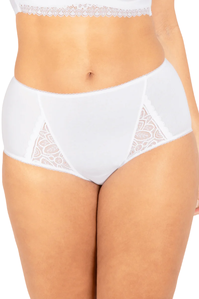 Culotte Maxi Coton Confort - Blanc