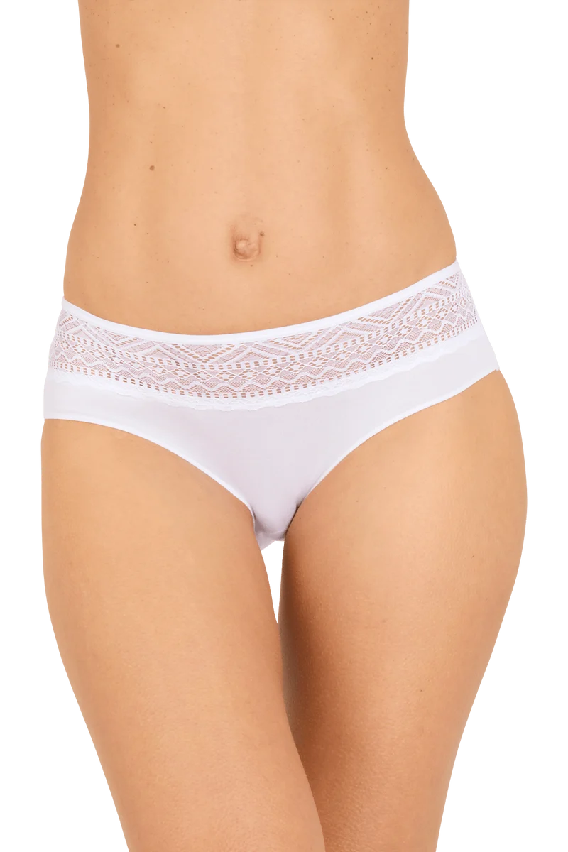 Lot de 3 Slips - Trio Modal - Blanc / nuit étoilée / limoncello