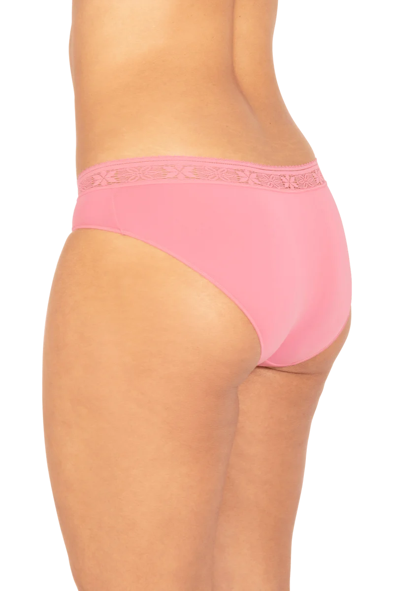 Lot de 2 Slips - Duo Florentin - Rose bonbon / blanc