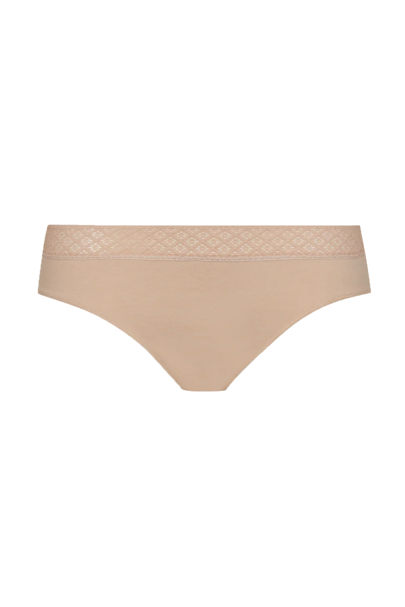 Lot de 3 Slips - Trio Douceur Graphique - Nude / noir / blanc