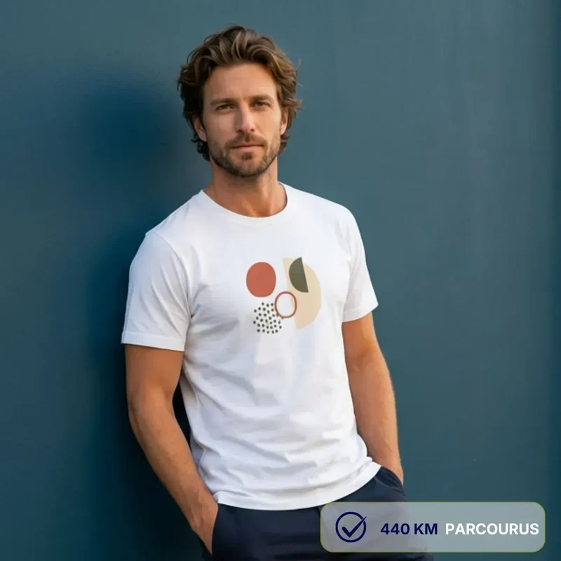 T-shirt Homme Blanc | TERRA