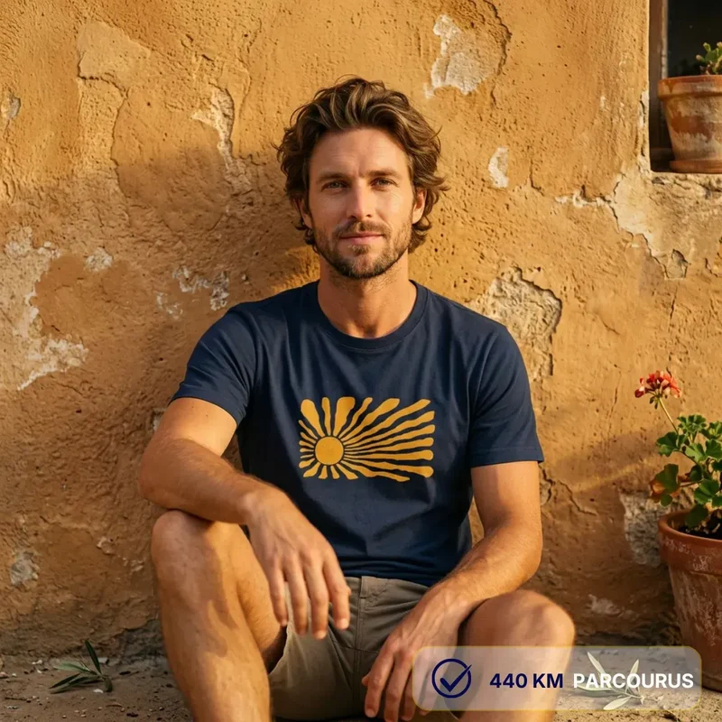 T-shirt Homme Bleu | LEVANT