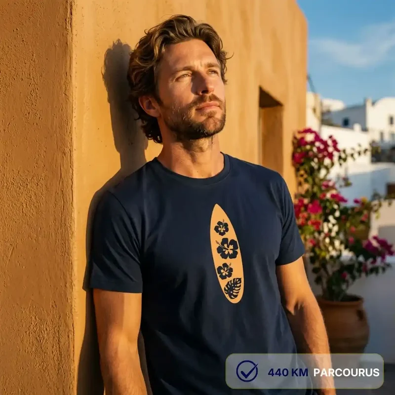 T-shirt Homme Bleu | Evasion