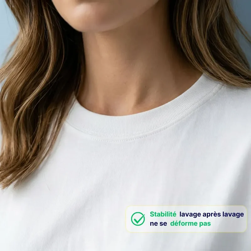 T shirt oversize femme | Blanc