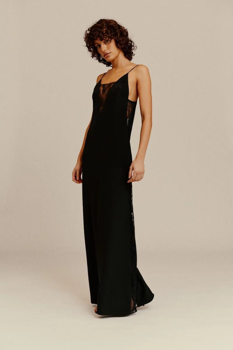 ROBE SAINT GERMAIN NOIR