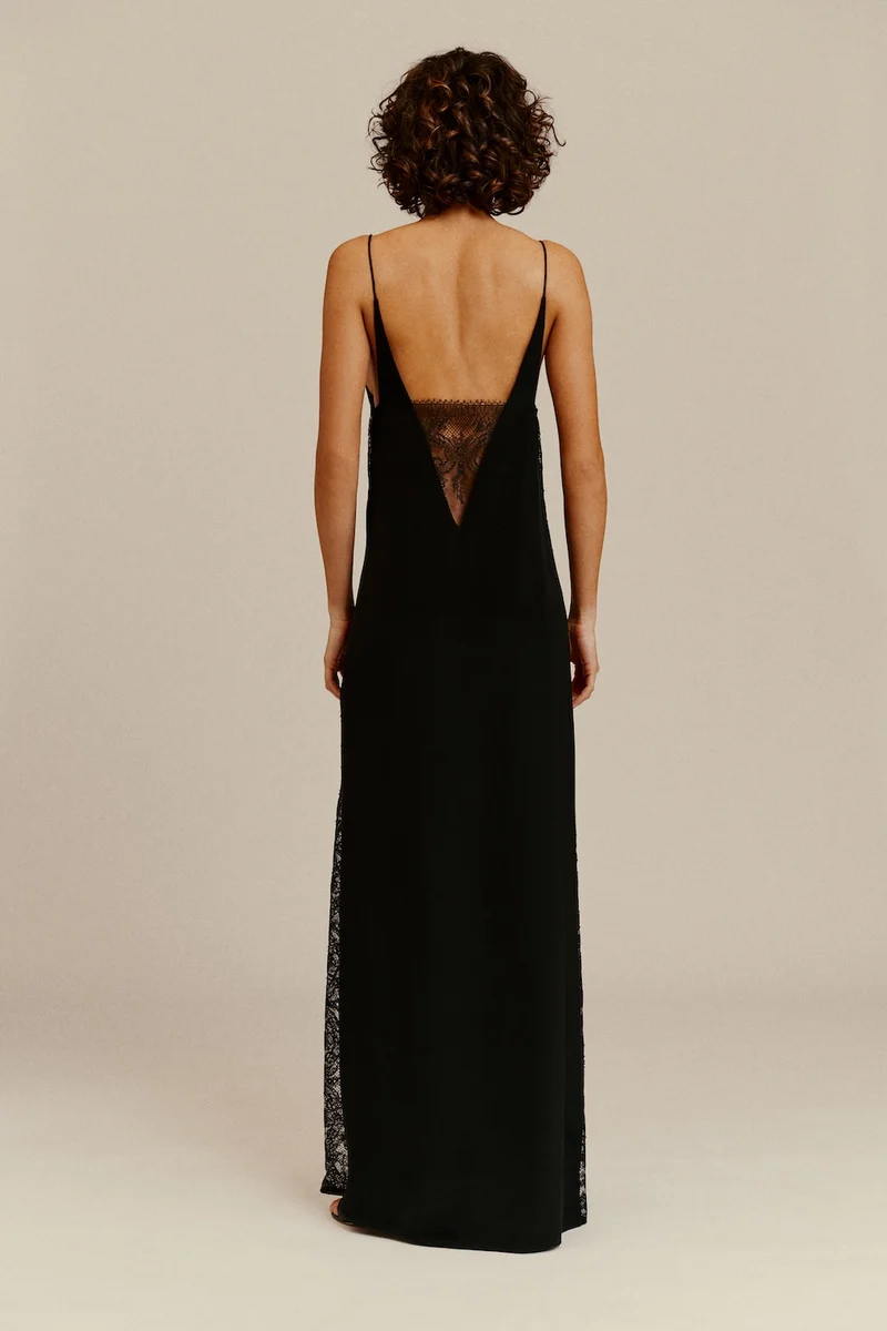 ROBE SAINT GERMAIN NOIR