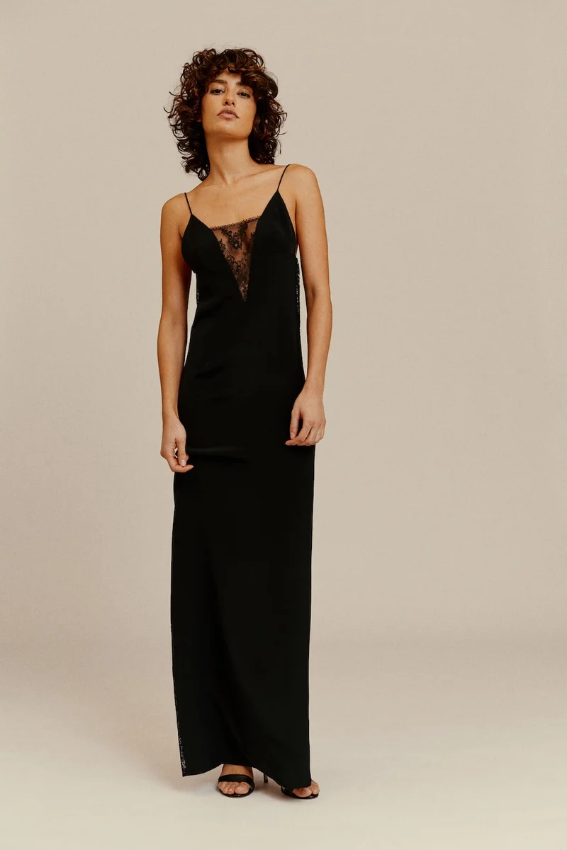 ROBE SAINT GERMAIN NOIR