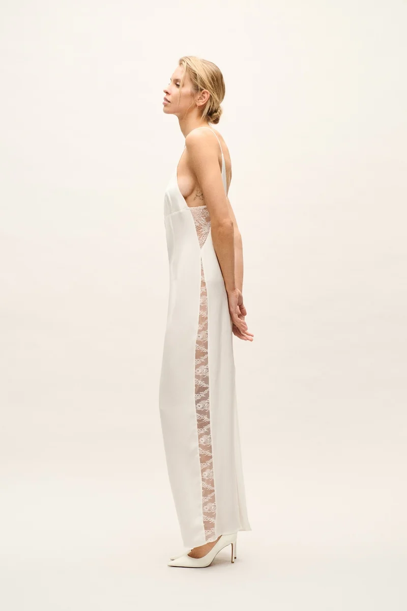ROBE AGATA BLANC