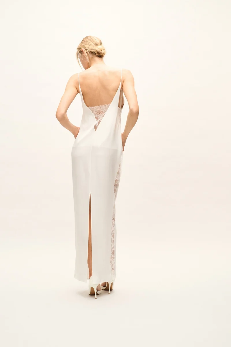ROBE AGATA BLANC