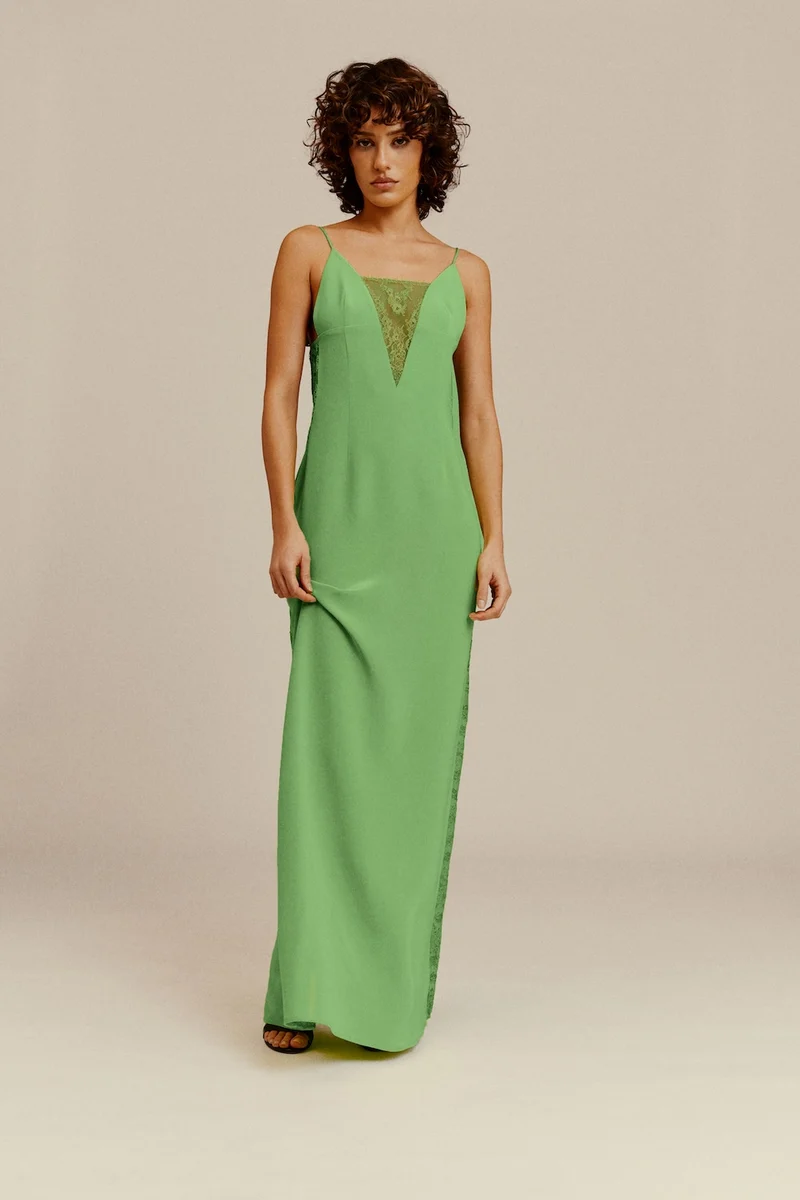 ROBE SAINT GERMAIN OLIVE