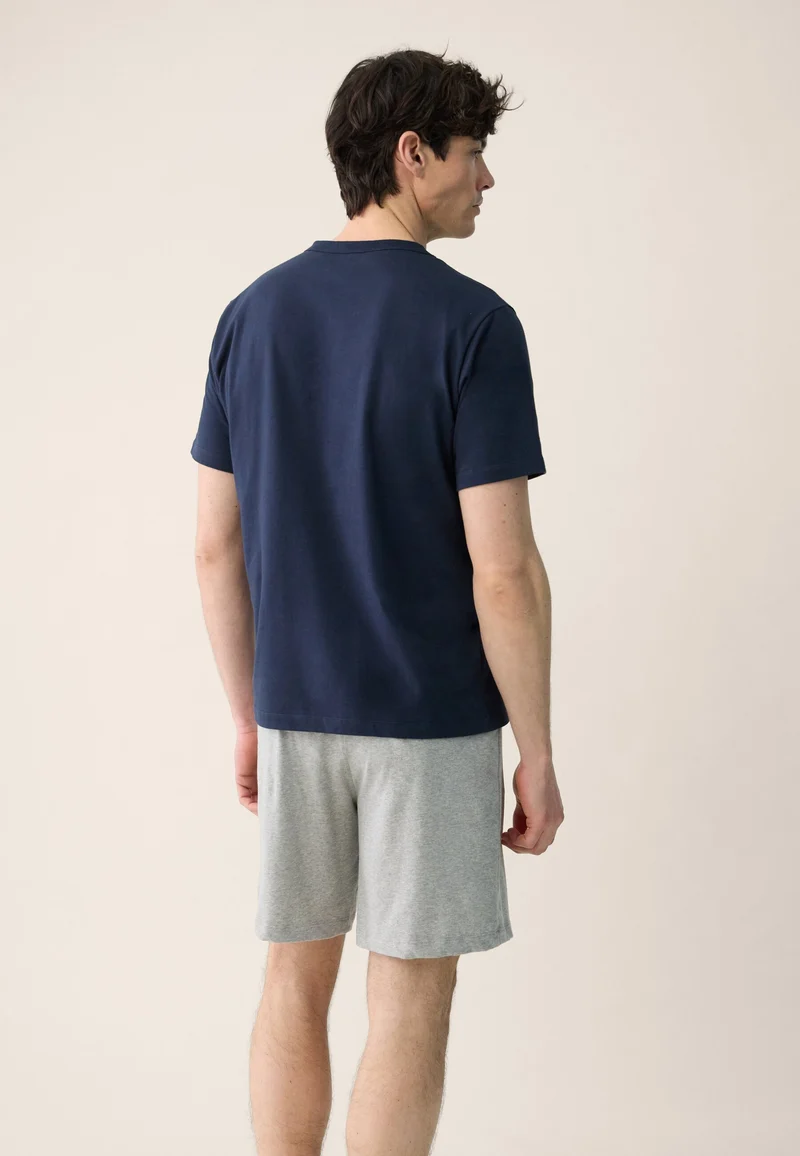 Lot de 2 t-shirts manches courtes en coton - T-Shirts Manches Courtes Formidable Vert Forêt Marine