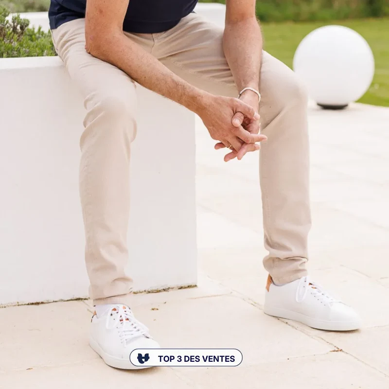 Jean français beige