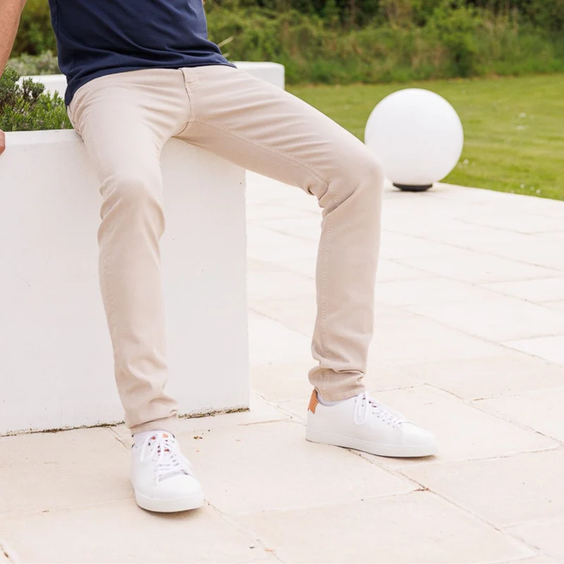 Jean français beige