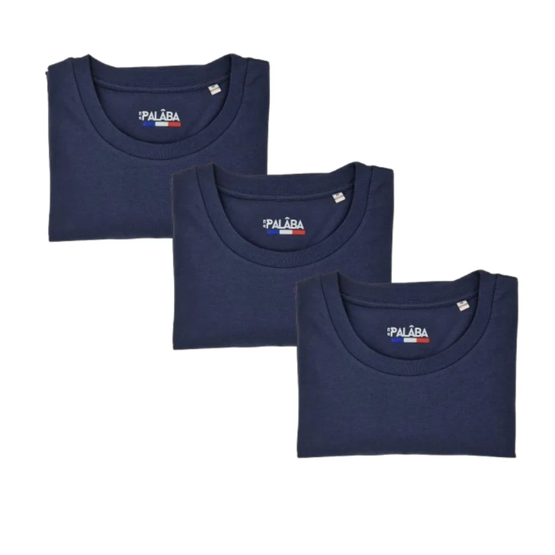 Tshirt bleu marine - Lot de 3