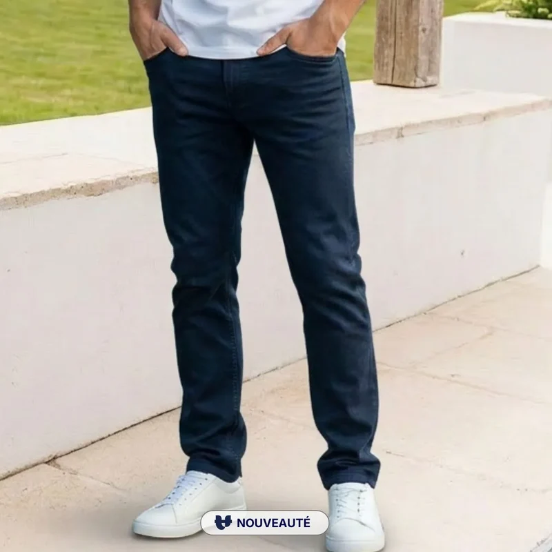 Jean bleu nuit homme | Coupe droite