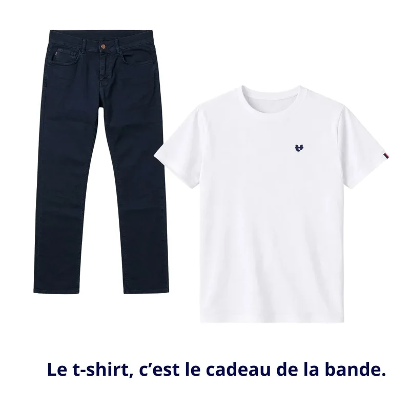 Jean brut homme | Coupe droite