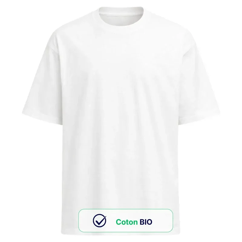T shirt oversize col rond Jersey
