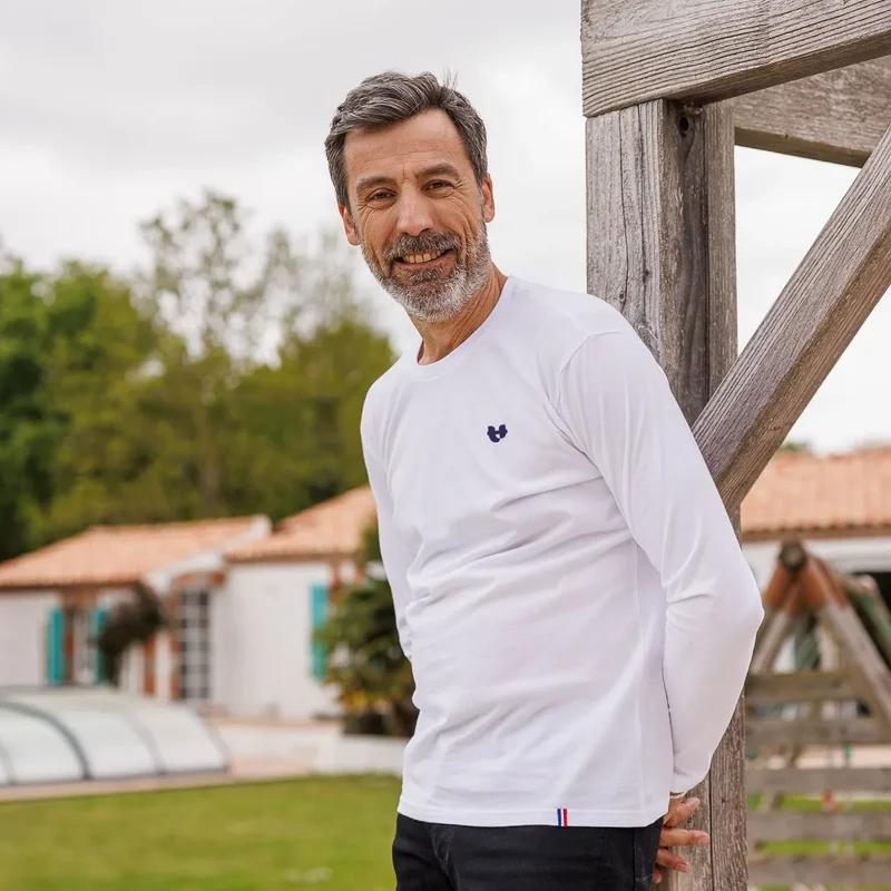 T shirt manche longue coton bio Jersey