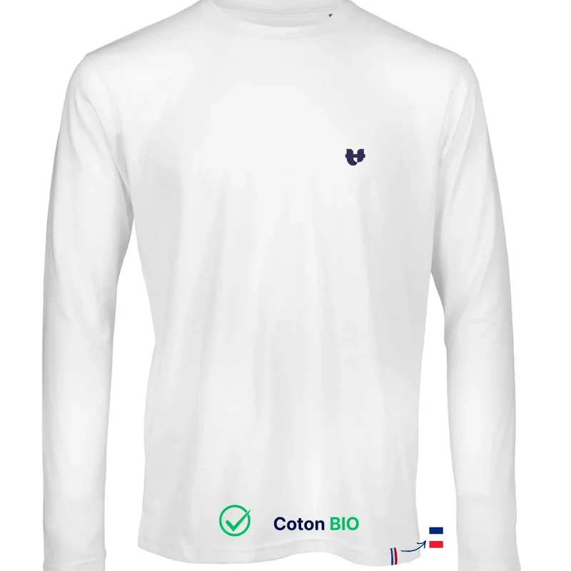 T shirt manche longue coton bio Jersey
