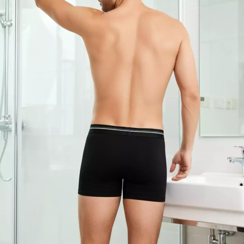 Boxer coton homme | noir